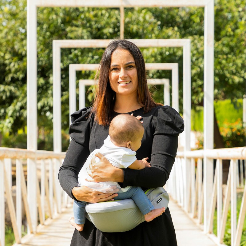 Ceinture porte‑bébé évolutive Seccaby – Portage confortable