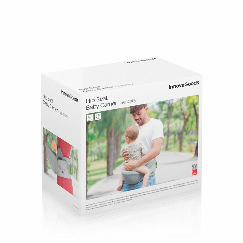 Ceinture porte‑bébé évolutive Seccaby – Portage confortable