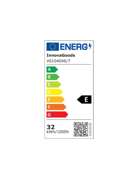 Ventilateur plafond LED rétractable InnovaGoods – Silence, lumière & 6 vitesses