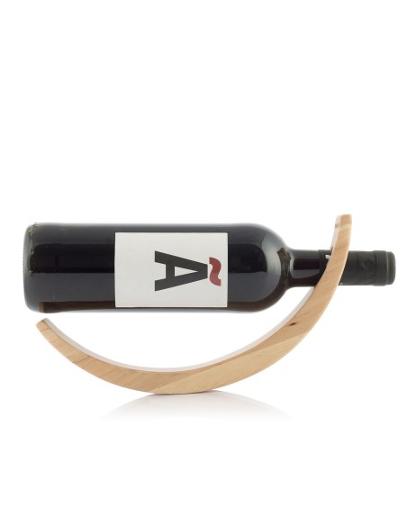 Porte-bouteille en Bois Effet Suspendu Woolance InnovaGoods
