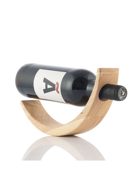 Porte-bouteille en Bois Effet Suspendu Woolance InnovaGoods