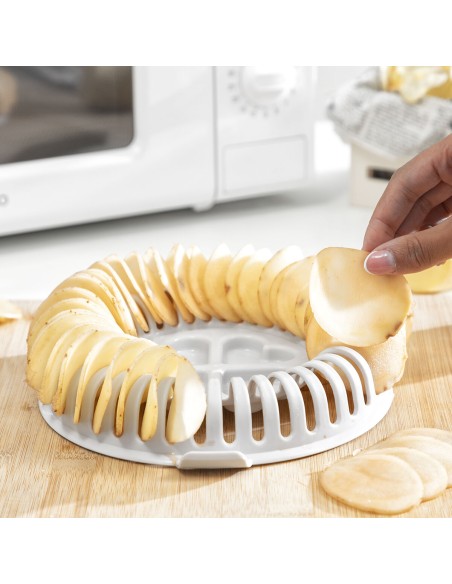 Set pour Faire des Chips au Micro-ondes avec Mandoline et Recettes Chipit InnovaGoods