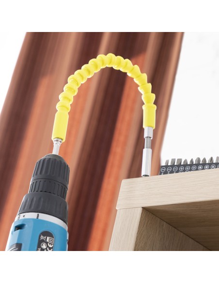 Rallonge Flexible Magnétique pour Tournevis avec Accessoires Drillex InnovaGoods