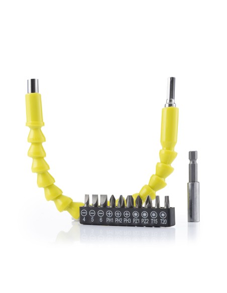 Rallonge Flexible Magnétique pour Tournevis avec Accessoires Drillex InnovaGoods