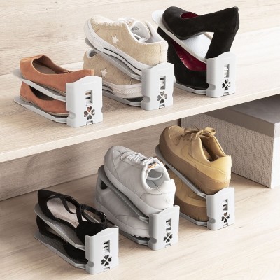 Range‑chaussures réglables (6 unités) – Organisation verticale