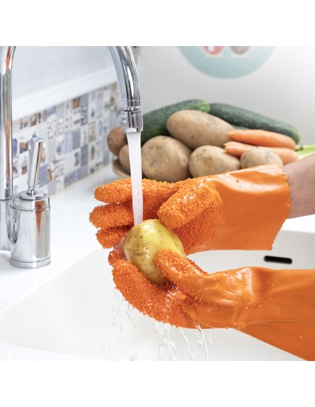 Gants Nettoyants de Fruits et Légumes Glinis InnovaGoods