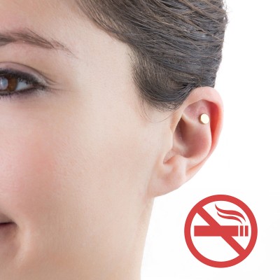 Aimant Anti‑Tabac d’Acupression InnovaGoods