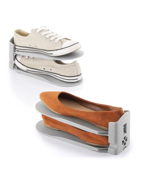 Range‑chaussures réglables (6 unités) – Organisation verticale