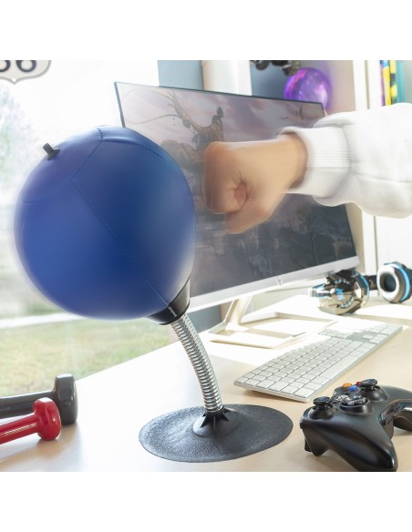 Sac de Frappe Gonflable Anti-stress de Bureau Hittres InnovaGoods