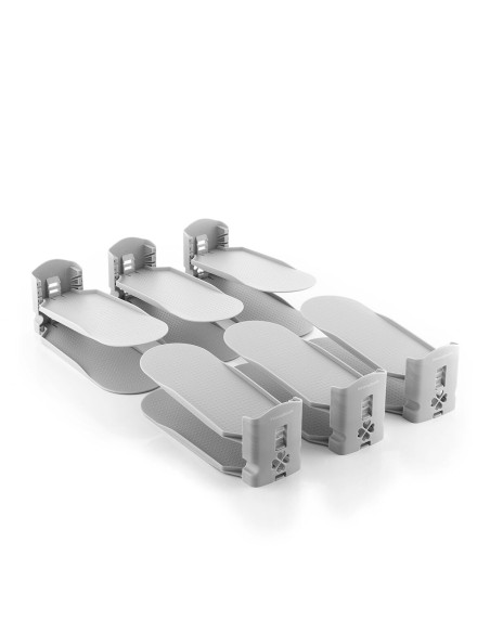 Range‑chaussures réglables (6 unités) – Organisation verticale