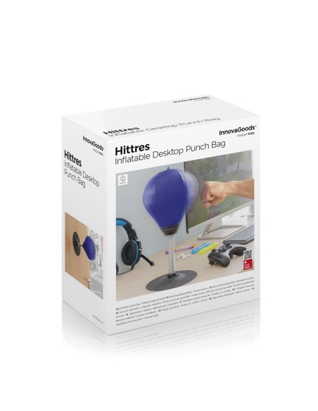 Sac de Frappe Gonflable Anti-stress de Bureau Hittres InnovaGoods