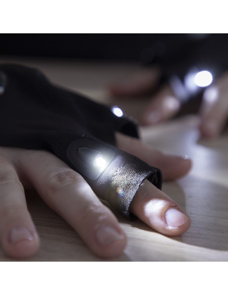 Gants avec Lumière LED Gleds InnovaGoods 2 Unités