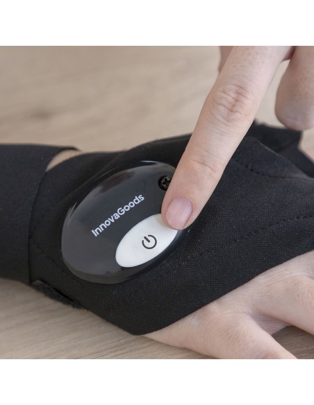 Gants avec Lumière LED Gleds InnovaGoods 2 Unités
