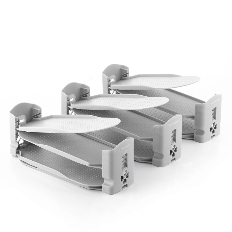 Range‑chaussures réglables (6 unités) – Organisation verticale