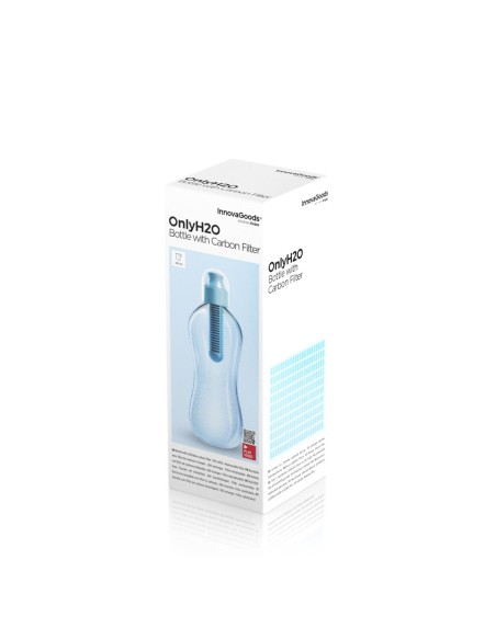 Bouteille avec Filtre de Carbone OnlyH2O InnovaGoods