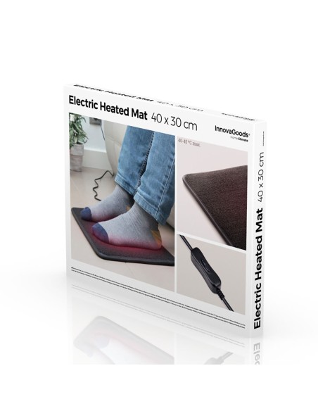 Tapis Chauffant Électrique InnovaGoods 60W (40 x 30 cm)