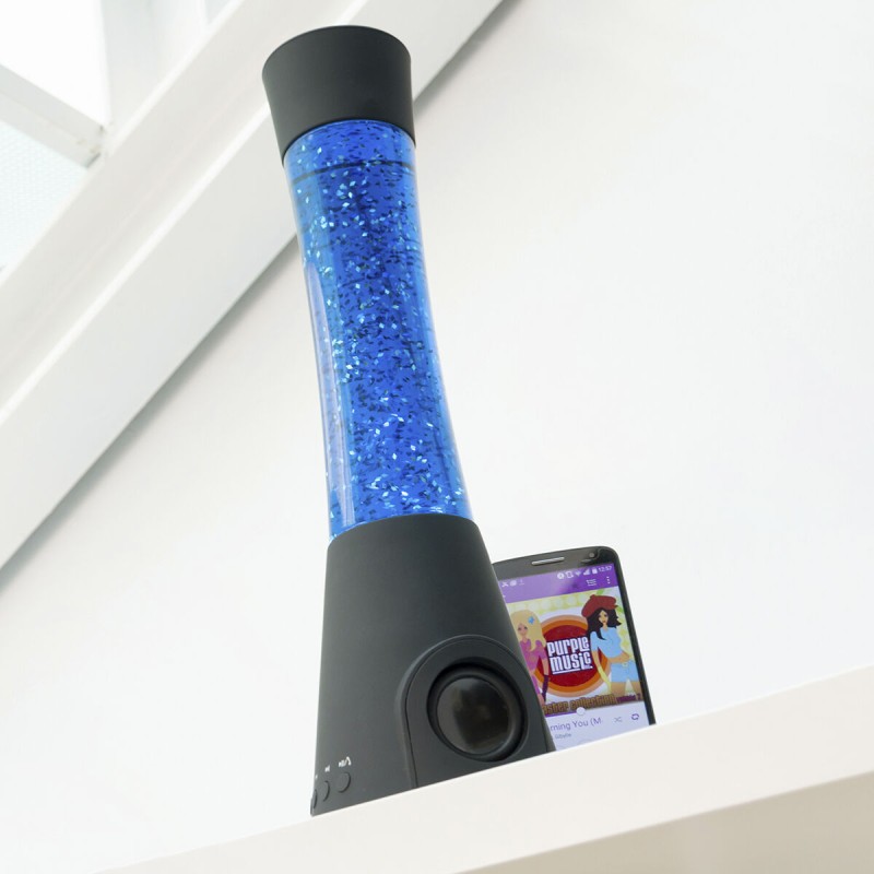 Lampe à Lave avec Haut-Parleur et Microphone Flow Lamp InnovaGoods