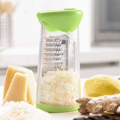 Râpe avec récipient et couvercle de distributeur 3 en 1 Cheezy InnovaGoods 2