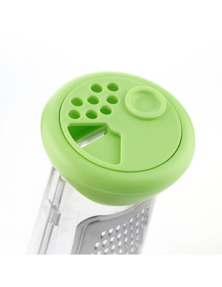 Râpe avec récipient et couvercle de distributeur 3 en 1 Cheezy InnovaGoods