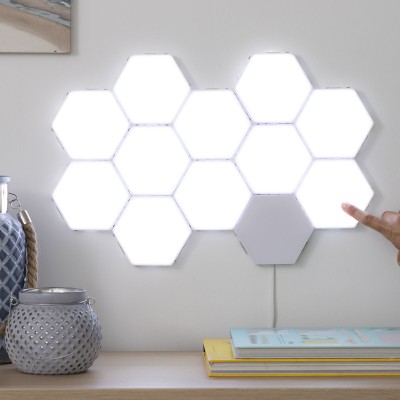 Ensemble de Panneaux LED Modulaires Magnétiques et Tactiles Tilight InnovaGoods (Pack de 3) 2