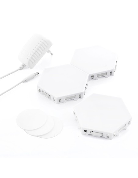 Ensemble de Panneaux LED Modulaires Magnétiques et Tactiles Tilight InnovaGoods (Pack de 3)