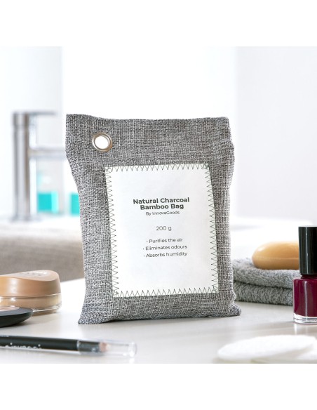 Ensemble de Sacs Purificateurs d’Air avec Charbon Actif Bacoal InnovaGoods (pack de 2)