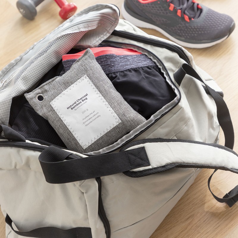 Ensemble de Sacs Purificateurs d’Air avec Charbon Actif Bacoal InnovaGoods (pack de 2)