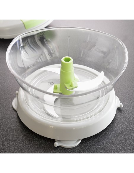 Centrifugeuse, Hachoir et Mixeur à Main 4 en 1 avec Accessoires et Recettes Chopix InnovaGoods