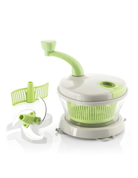Centrifugeuse, Hachoir et Mixeur à Main 4 en 1 avec Accessoires et Recettes Chopix InnovaGoods