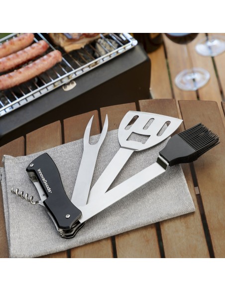 Ensemble d'ustensiles pour barbecue5 en 1 Bbkit InnovaGoods