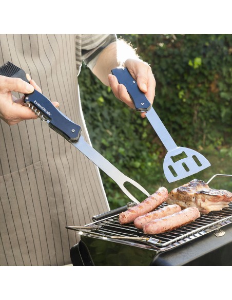 Ensemble d'ustensiles pour barbecue5 en 1 Bbkit InnovaGoods