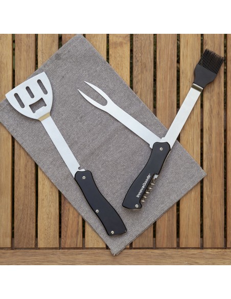 Ensemble d'ustensiles pour barbecue5 en 1 Bbkit InnovaGoods