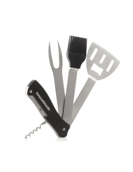 Ensemble d'ustensiles pour barbecue5 en 1 Bbkit InnovaGoods