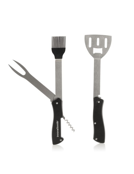 Ensemble d'ustensiles pour barbecue5 en 1 Bbkit InnovaGoods