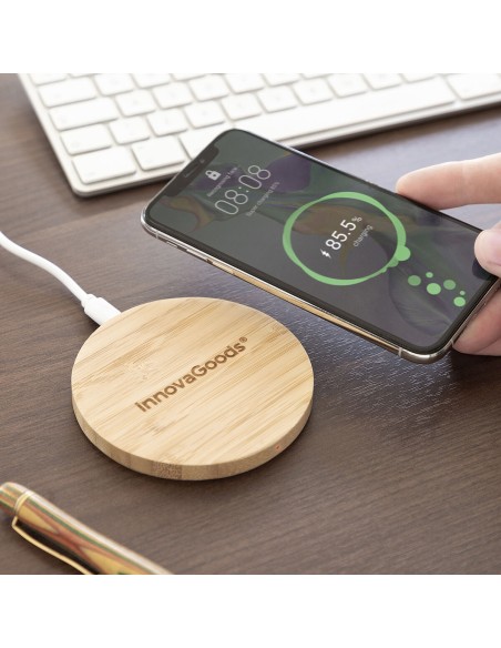 Chargeur sans Fil en Bambou Wirber InnovaGoods
