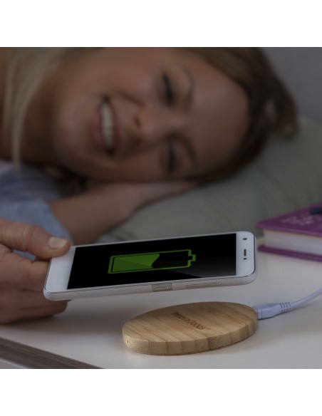 Chargeur sans Fil en Bambou Wirber InnovaGoods