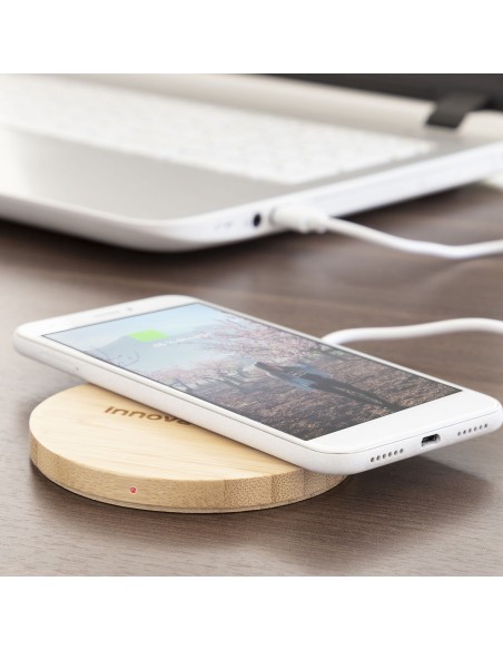 Chargeur sans Fil en Bambou Wirber InnovaGoods