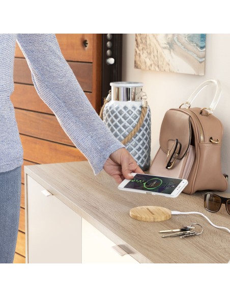 Chargeur sans Fil en Bambou Wirber InnovaGoods