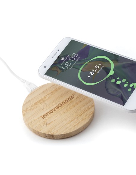 Chargeur sans Fil en Bambou Wirber InnovaGoods
