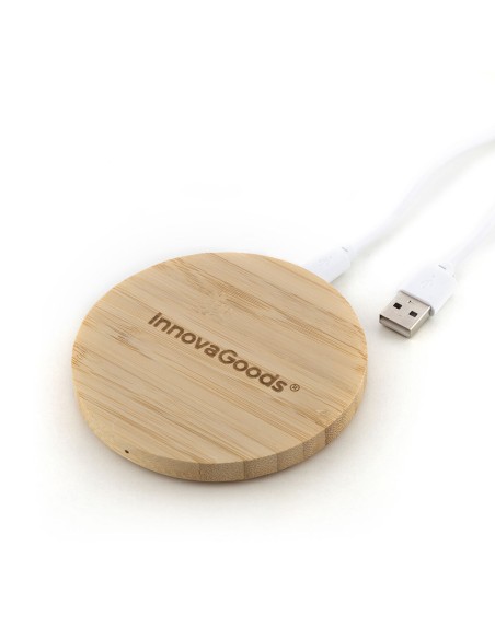 Chargeur sans Fil en Bambou Wirber InnovaGoods