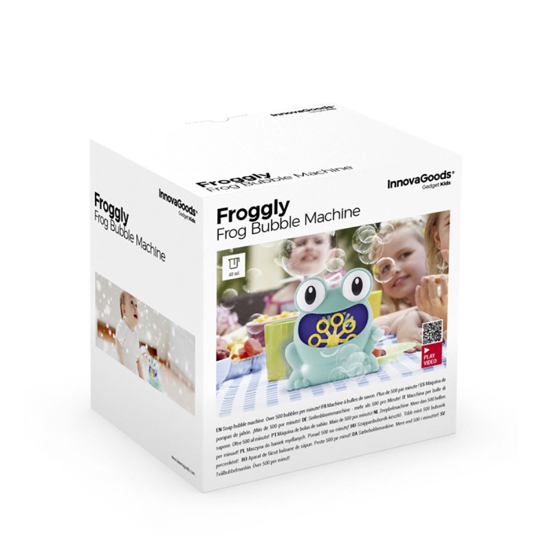 Machine à Bulles de Savon Automatique Froggly InnovaGoods