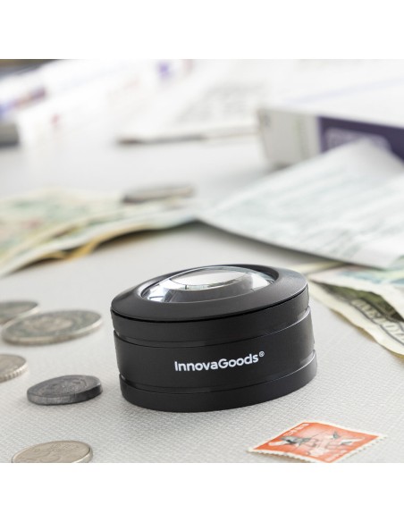 Loupe de Poche avec LED Magle InnovaGoods