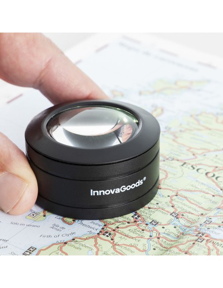 Loupe de Poche avec LED Magle InnovaGoods