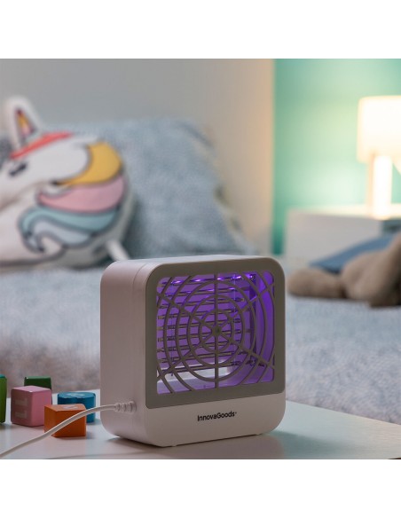 Lampe Anti-moustique avec Crochet Mural KL Box InnovaGoods