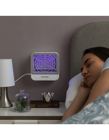 Lampe Anti-moustique avec Crochet Mural KL Box InnovaGoods