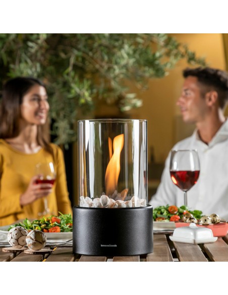 Cheminée de table bioéthanol Heatfir – Ambiance chaleureuse