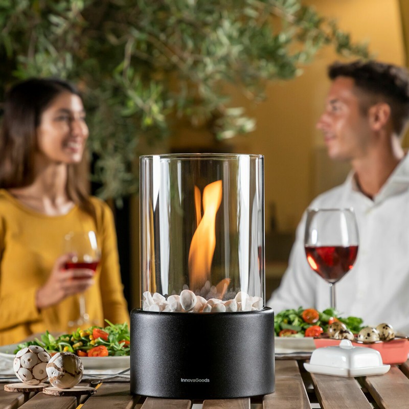 Cheminée de table bioéthanol Heatfir – Ambiance chaleureuse