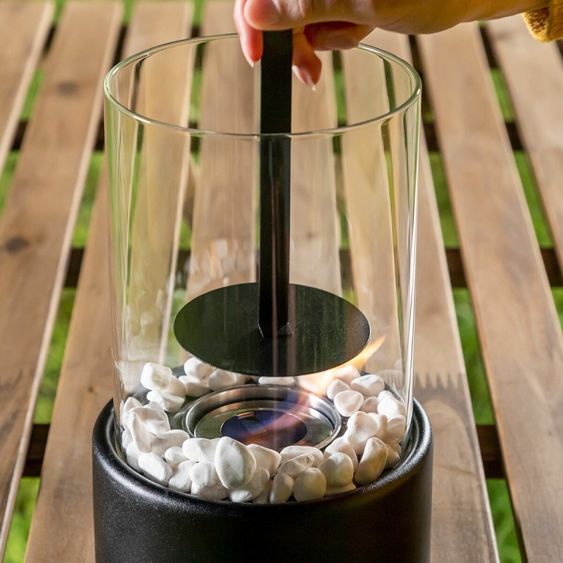 Cheminée de table bioéthanol Heatfir – Ambiance chaleureuse