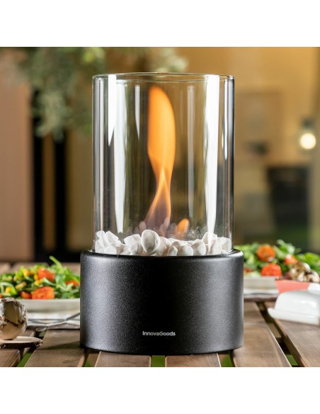 Cheminée de table bioéthanol Heatfir – Ambiance chaleureuse