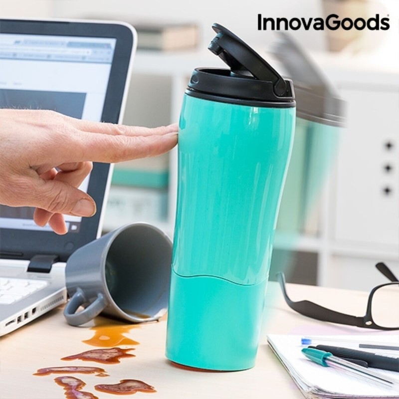 Mug Isotherme avec Ventouse Anti-Renversement InnovaGoods